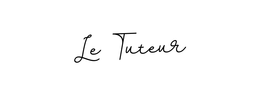 Make a beautiful signature design for name Le Tuteur. With this signature (BallpointsItalic-DORy9) style, you can create a handwritten signature for free. Le Tuteur signature style 11 images and pictures png