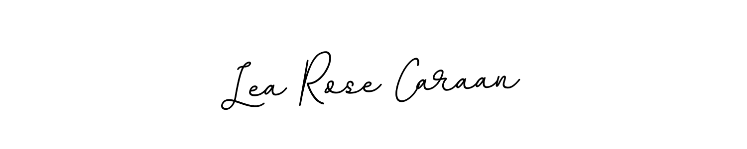 How to make Lea Rose Caraan name signature. Use BallpointsItalic-DORy9 style for creating short signs online. This is the latest handwritten sign. Lea Rose Caraan signature style 11 images and pictures png