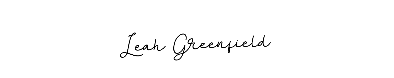 Leah Greenfield stylish signature style. Best Handwritten Sign (BallpointsItalic-DORy9) for my name. Handwritten Signature Collection Ideas for my name Leah Greenfield. Leah Greenfield signature style 11 images and pictures png