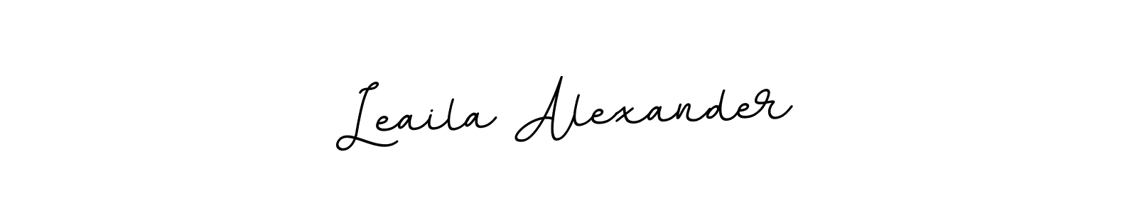 Leaila Alexander stylish signature style. Best Handwritten Sign (BallpointsItalic-DORy9) for my name. Handwritten Signature Collection Ideas for my name Leaila Alexander. Leaila Alexander signature style 11 images and pictures png