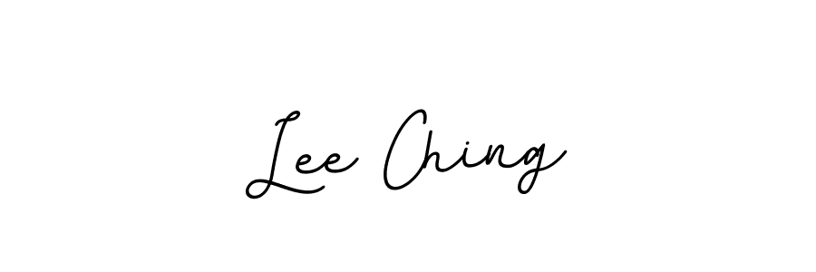 Also we have Lee Ching name is the best signature style. Create professional handwritten signature collection using BallpointsItalic-DORy9 autograph style. Lee Ching signature style 11 images and pictures png