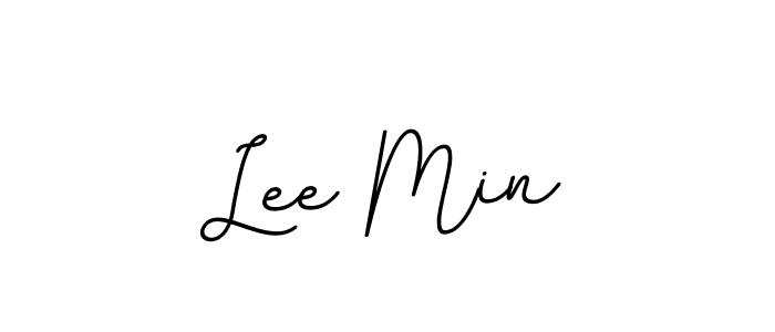 Also You can easily find your signature by using the search form. We will create Lee Min name handwritten signature images for you free of cost using BallpointsItalic-DORy9 sign style. Lee Min signature style 11 images and pictures png