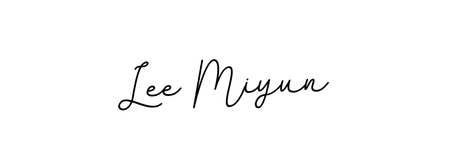 Similarly BallpointsItalic-DORy9 is the best handwritten signature design. Signature creator online .You can use it as an online autograph creator for name Lee Miyun. Lee Miyun signature style 11 images and pictures png