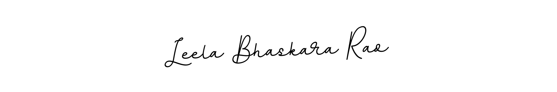 Create a beautiful signature design for name Leela Bhaskara Rao. With this signature (BallpointsItalic-DORy9) fonts, you can make a handwritten signature for free. Leela Bhaskara Rao signature style 11 images and pictures png