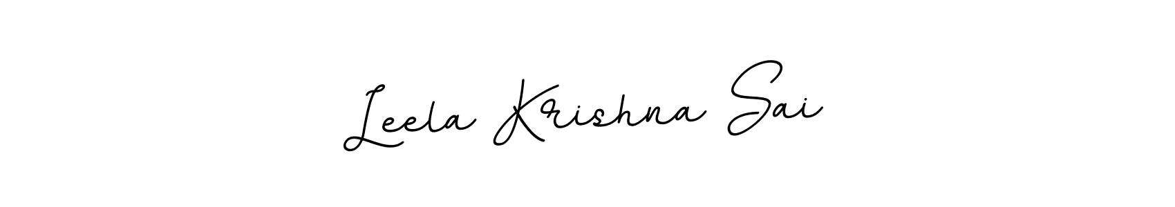 You can use this online signature creator to create a handwritten signature for the name Leela Krishna Sai. This is the best online autograph maker. Leela Krishna Sai signature style 11 images and pictures png