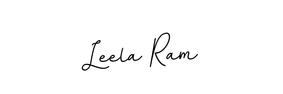 Create a beautiful signature design for name Leela Ram. With this signature (BallpointsItalic-DORy9) fonts, you can make a handwritten signature for free. Leela Ram signature style 11 images and pictures png