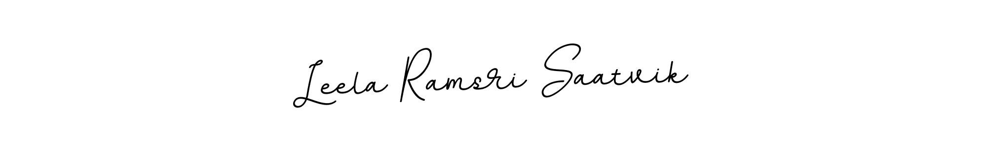 You should practise on your own different ways (BallpointsItalic-DORy9) to write your name (Leela Ramsri Saatvik) in signature. don't let someone else do it for you. Leela Ramsri Saatvik signature style 11 images and pictures png