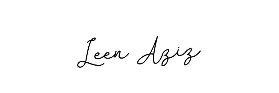 This is the best signature style for the Leen Aziz name. Also you like these signature font (BallpointsItalic-DORy9). Mix name signature. Leen Aziz signature style 11 images and pictures png