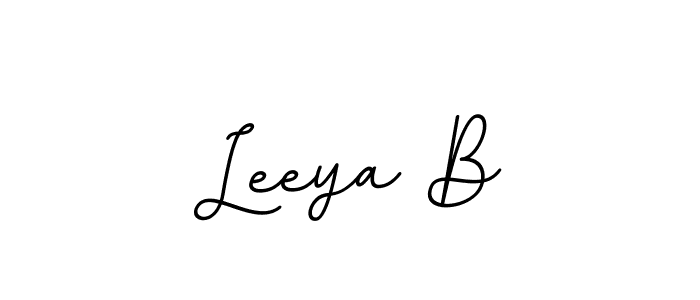 Here are the top 10 professional signature styles for the name Leeya B. These are the best autograph styles you can use for your name. Leeya B signature style 11 images and pictures png