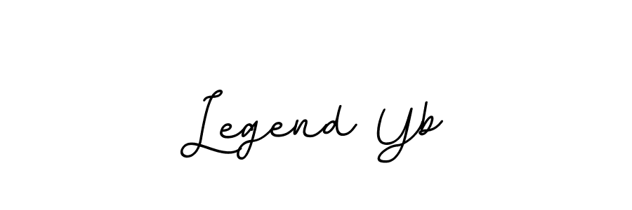 This is the best signature style for the Legend Yb name. Also you like these signature font (BallpointsItalic-DORy9). Mix name signature. Legend Yb signature style 11 images and pictures png