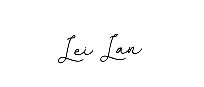 Use a signature maker to create a handwritten signature online. With this signature software, you can design (BallpointsItalic-DORy9) your own signature for name Lei Lan. Lei Lan signature style 11 images and pictures png