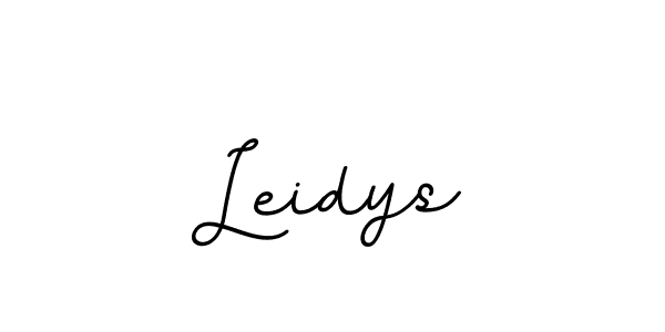 You should practise on your own different ways (BallpointsItalic-DORy9) to write your name (Leidys) in signature. don't let someone else do it for you. Leidys signature style 11 images and pictures png