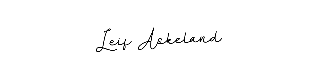 Make a beautiful signature design for name Leif Askeland. With this signature (BallpointsItalic-DORy9) style, you can create a handwritten signature for free. Leif Askeland signature style 11 images and pictures png