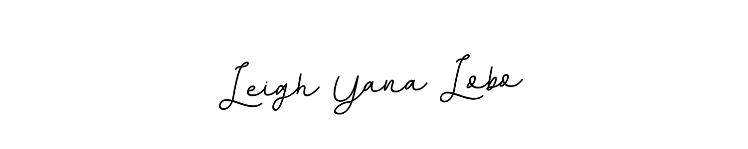 How to Draw Leigh Yana Lobo signature style? BallpointsItalic-DORy9 is a latest design signature styles for name Leigh Yana Lobo. Leigh Yana Lobo signature style 11 images and pictures png