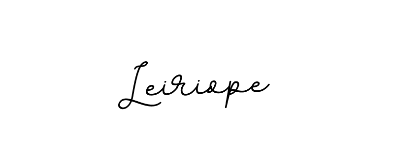 How to make Leiriope signature? BallpointsItalic-DORy9 is a professional autograph style. Create handwritten signature for Leiriope name. Leiriope signature style 11 images and pictures png