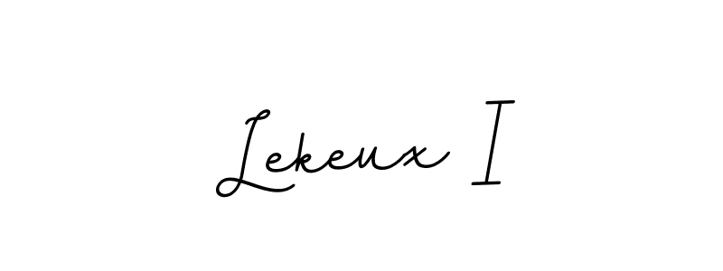 Also we have Lekeux I name is the best signature style. Create professional handwritten signature collection using BallpointsItalic-DORy9 autograph style. Lekeux I signature style 11 images and pictures png