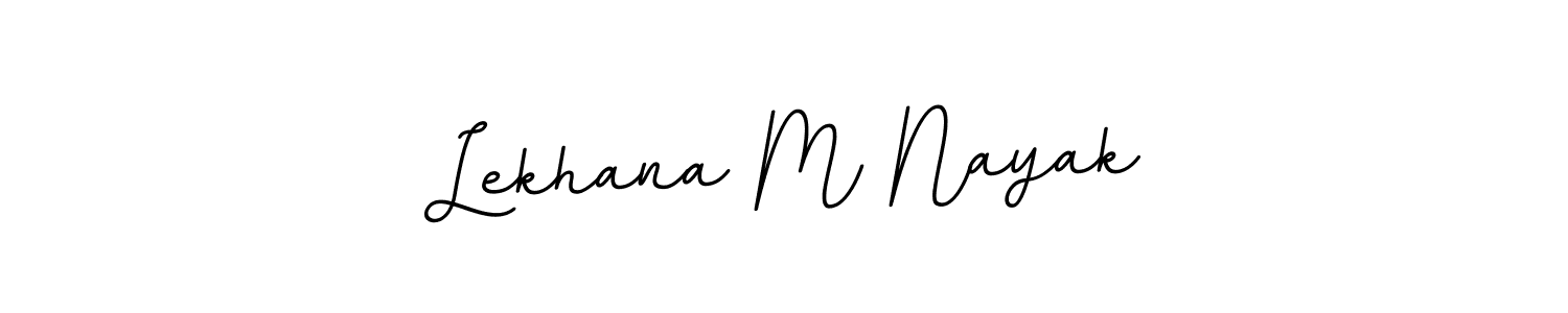 How to make Lekhana M Nayak signature? BallpointsItalic-DORy9 is a professional autograph style. Create handwritten signature for Lekhana M Nayak name. Lekhana M Nayak signature style 11 images and pictures png