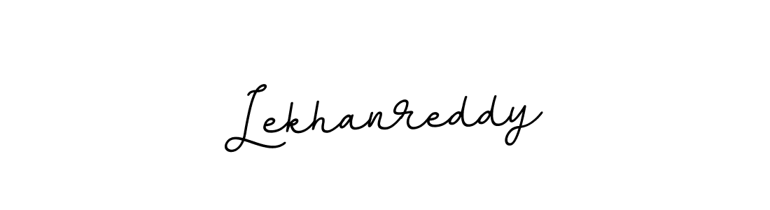 How to make Lekhanreddy signature? BallpointsItalic-DORy9 is a professional autograph style. Create handwritten signature for Lekhanreddy name. Lekhanreddy signature style 11 images and pictures png