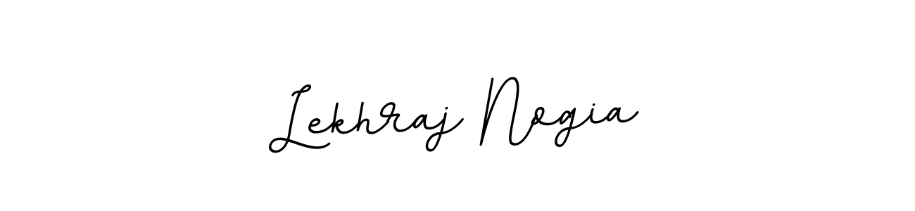 The best way (BallpointsItalic-DORy9) to make a short signature is to pick only two or three words in your name. The name Lekhraj Nogia include a total of six letters. For converting this name. Lekhraj Nogia signature style 11 images and pictures png