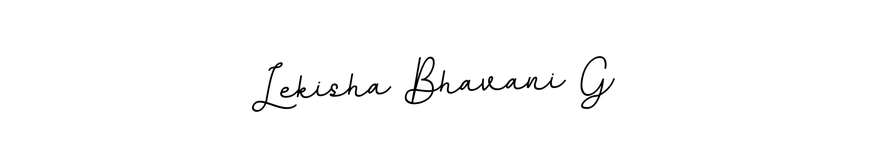 It looks lik you need a new signature style for name Lekisha Bhavani G. Design unique handwritten (BallpointsItalic-DORy9) signature with our free signature maker in just a few clicks. Lekisha Bhavani G signature style 11 images and pictures png