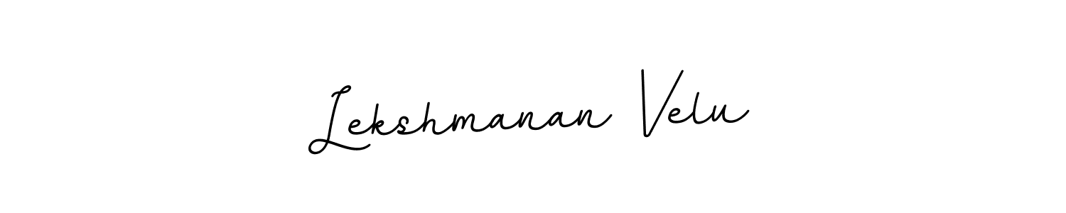 You should practise on your own different ways (BallpointsItalic-DORy9) to write your name (Lekshmanan Velu) in signature. don't let someone else do it for you. Lekshmanan Velu signature style 11 images and pictures png