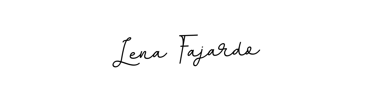 Lena Fajardo stylish signature style. Best Handwritten Sign (BallpointsItalic-DORy9) for my name. Handwritten Signature Collection Ideas for my name Lena Fajardo. Lena Fajardo signature style 11 images and pictures png