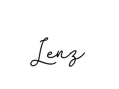 Use a signature maker to create a handwritten signature online. With this signature software, you can design (BallpointsItalic-DORy9) your own signature for name Lenz. Lenz signature style 11 images and pictures png