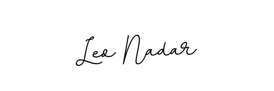 Also we have Leo Nadar name is the best signature style. Create professional handwritten signature collection using BallpointsItalic-DORy9 autograph style. Leo Nadar signature style 11 images and pictures png