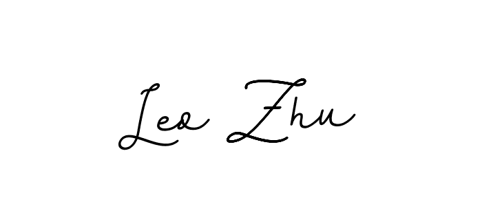 Make a beautiful signature design for name Leo Zhu. Use this online signature maker to create a handwritten signature for free. Leo Zhu signature style 11 images and pictures png