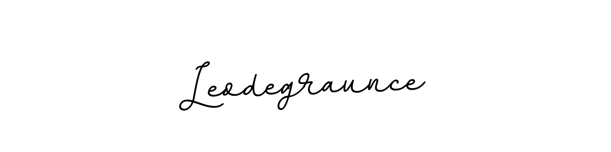 How to make Leodegraunce name signature. Use BallpointsItalic-DORy9 style for creating short signs online. This is the latest handwritten sign. Leodegraunce signature style 11 images and pictures png