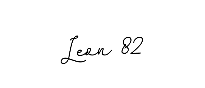 if you are searching for the best signature style for your name Leon 82. so please give up your signature search. here we have designed multiple signature styles  using BallpointsItalic-DORy9. Leon 82 signature style 11 images and pictures png