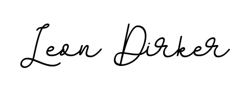 Create your official email sign-off with Leon Dirker name in BallpointsItalic-DORy9 style. Crisp, clean, and perfectly legible across all screens. Leon Dirker signature style 11 images and pictures png