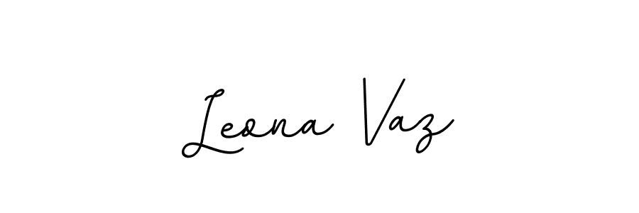 The best way (BallpointsItalic-DORy9) to make a short signature is to pick only two or three words in your name. The name Leona Vaz include a total of six letters. For converting this name. Leona Vaz signature style 11 images and pictures png