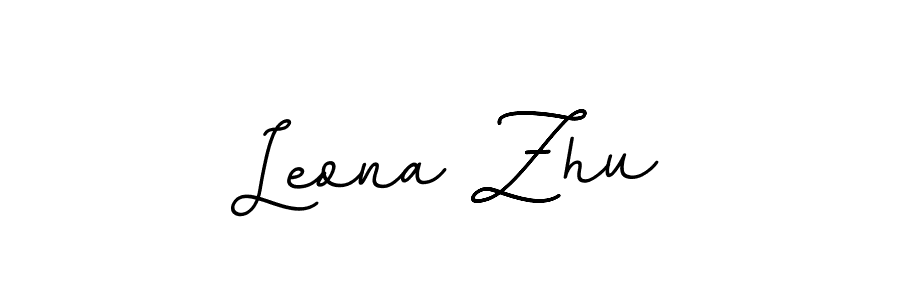 Also we have Leona Zhu name is the best signature style. Create professional handwritten signature collection using BallpointsItalic-DORy9 autograph style. Leona Zhu signature style 11 images and pictures png