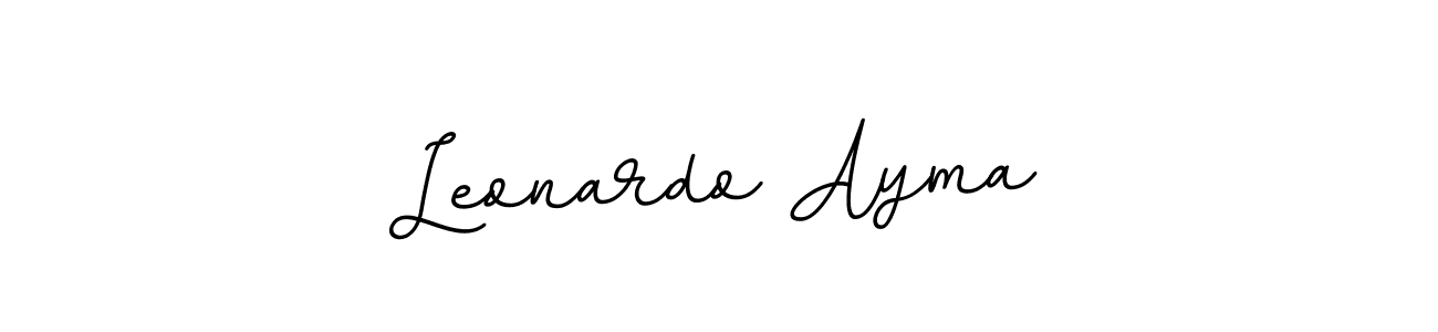 Similarly BallpointsItalic-DORy9 is the best handwritten signature design. Signature creator online .You can use it as an online autograph creator for name Leonardo Ayma. Leonardo Ayma signature style 11 images and pictures png