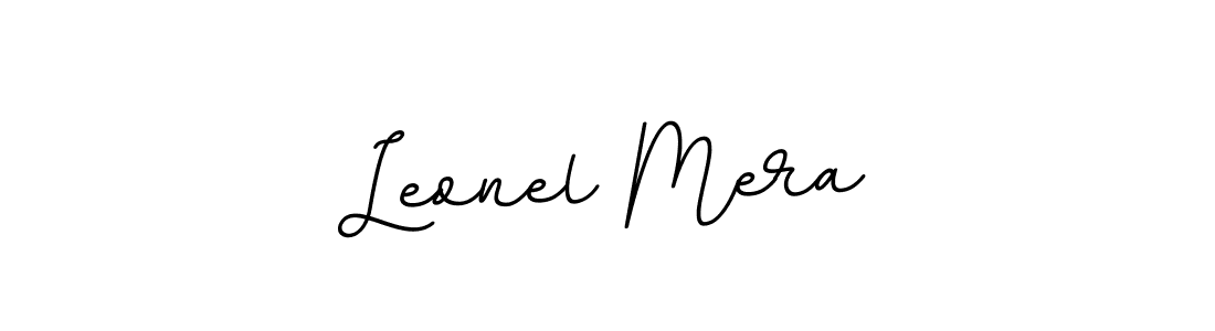 It looks lik you need a new signature style for name Leonel Mera. Design unique handwritten (BallpointsItalic-DORy9) signature with our free signature maker in just a few clicks. Leonel Mera signature style 11 images and pictures png