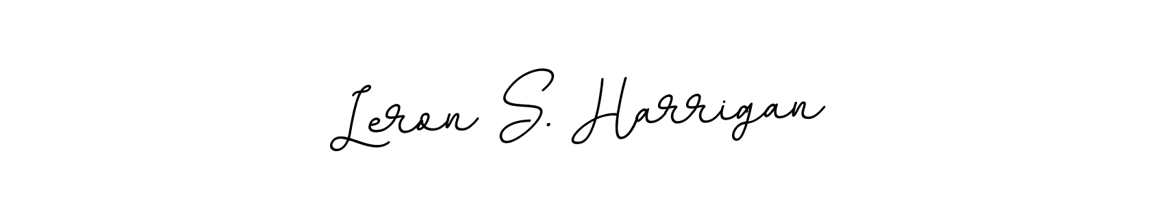 Make a beautiful signature design for name Leron S. Harrigan. Use this online signature maker to create a handwritten signature for free. Leron S. Harrigan signature style 11 images and pictures png