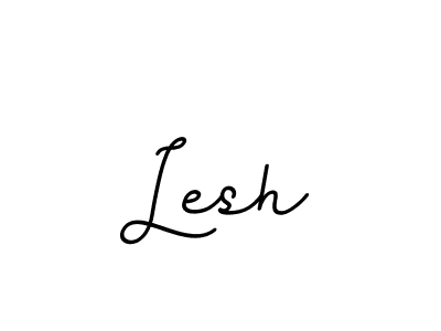 Lesh stylish signature style. Best Handwritten Sign (BallpointsItalic-DORy9) for my name. Handwritten Signature Collection Ideas for my name Lesh. Lesh signature style 11 images and pictures png