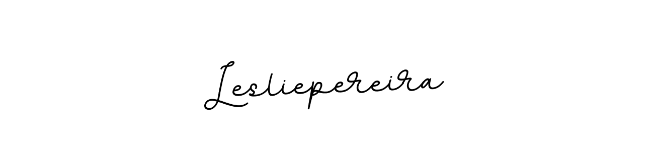 Design your own signature with our free online signature maker. With this signature software, you can create a handwritten (BallpointsItalic-DORy9) signature for name Lesliepereira. Lesliepereira signature style 11 images and pictures png