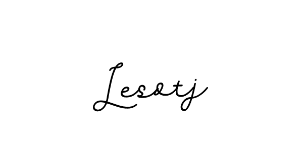 How to make Lesotj signature? BallpointsItalic-DORy9 is a professional autograph style. Create handwritten signature for Lesotj name. Lesotj signature style 11 images and pictures png