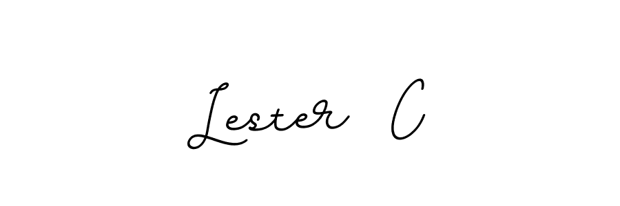 Also You can easily find your signature by using the search form. We will create Lester  C name handwritten signature images for you free of cost using BallpointsItalic-DORy9 sign style. Lester  C signature style 11 images and pictures png