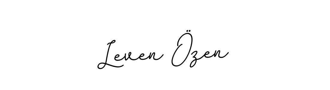 Also You can easily find your signature by using the search form. We will create Leven Özen name handwritten signature images for you free of cost using BallpointsItalic-DORy9 sign style. Leven Özen signature style 11 images and pictures png