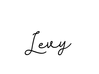 Design your own signature with our free online signature maker. With this signature software, you can create a handwritten (BallpointsItalic-DORy9) signature for name Levy. Levy signature style 11 images and pictures png