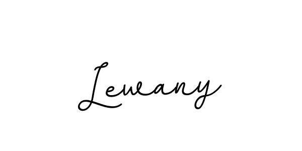 The best way (BallpointsItalic-DORy9) to make a short signature is to pick only two or three words in your name. The name Lewany include a total of six letters. For converting this name. Lewany signature style 11 images and pictures png