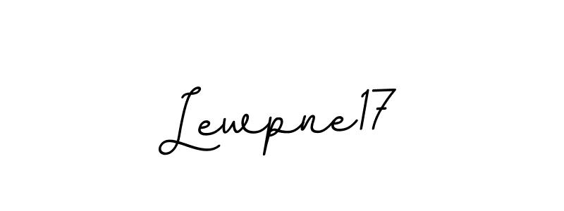 Similarly BallpointsItalic-DORy9 is the best handwritten signature design. Signature creator online .You can use it as an online autograph creator for name Lewpne17. Lewpne17 signature style 11 images and pictures png