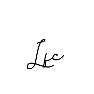 Design your own signature with our free online signature maker. With this signature software, you can create a handwritten (BallpointsItalic-DORy9) signature for name Lfc. Lfc signature style 11 images and pictures png
