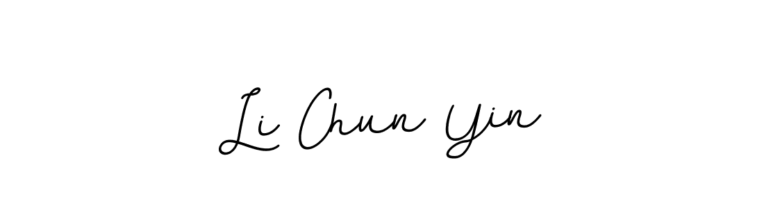 Check out images of Autograph of Li Chun Yin name. Actor Li Chun Yin Signature Style. BallpointsItalic-DORy9 is a professional sign style online. Li Chun Yin signature style 11 images and pictures png