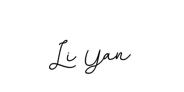 How to Draw Li Yan signature style? BallpointsItalic-DORy9 is a latest design signature styles for name Li Yan. Li Yan signature style 11 images and pictures png
