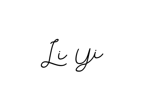 It looks lik you need a new signature style for name Li Yi. Design unique handwritten (BallpointsItalic-DORy9) signature with our free signature maker in just a few clicks. Li Yi signature style 11 images and pictures png