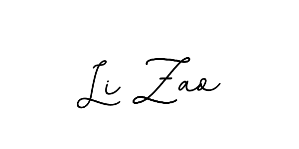 if you are searching for the best signature style for your name Li Zao. so please give up your signature search. here we have designed multiple signature styles  using BallpointsItalic-DORy9. Li Zao signature style 11 images and pictures png